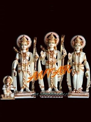 Marble Ram Darbar Statue